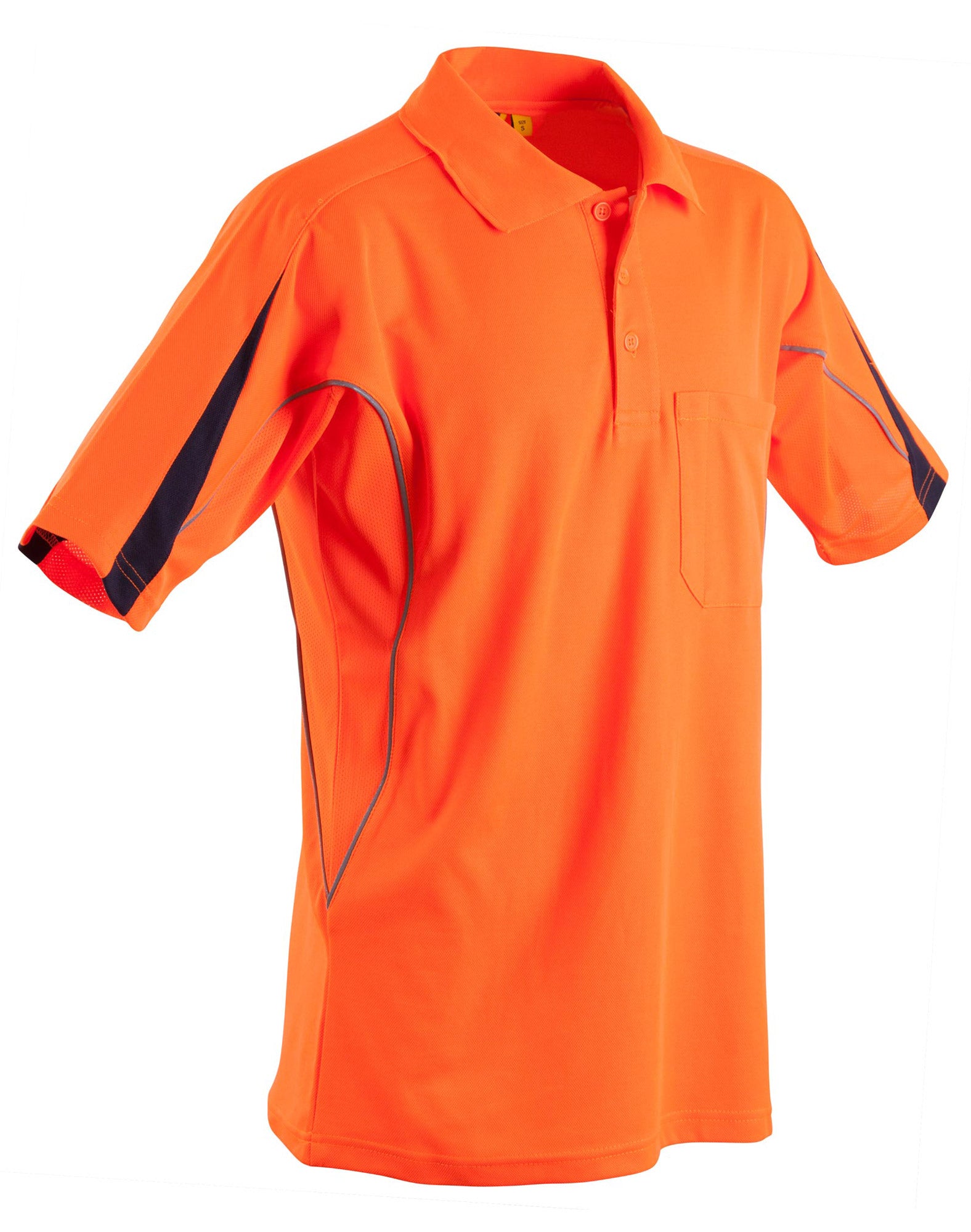 Men's Fashion Hi-Vis S/S Polo