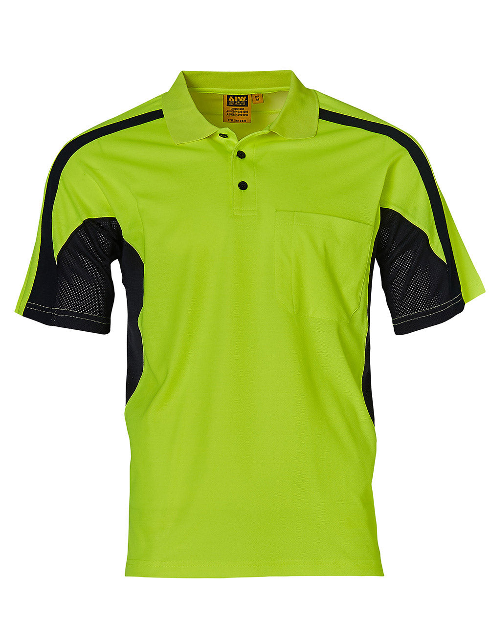 Mens Truedry S/S Safety Polo