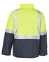 Hi-Vis Two Tone Rain Proof Quilted Safety Jacket With 3M Tapes