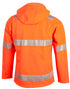 Hi-Vis Softshell Hooded Jacket With 3M Tape