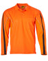 Men's Truedry L/S Hi-Vis Polo
