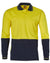 Hi-Vis Cotton Two Tone L/S Safety Polo