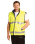 Hi-Vis Reversible Mandarine Collar Safety Vest With 3M Tapes