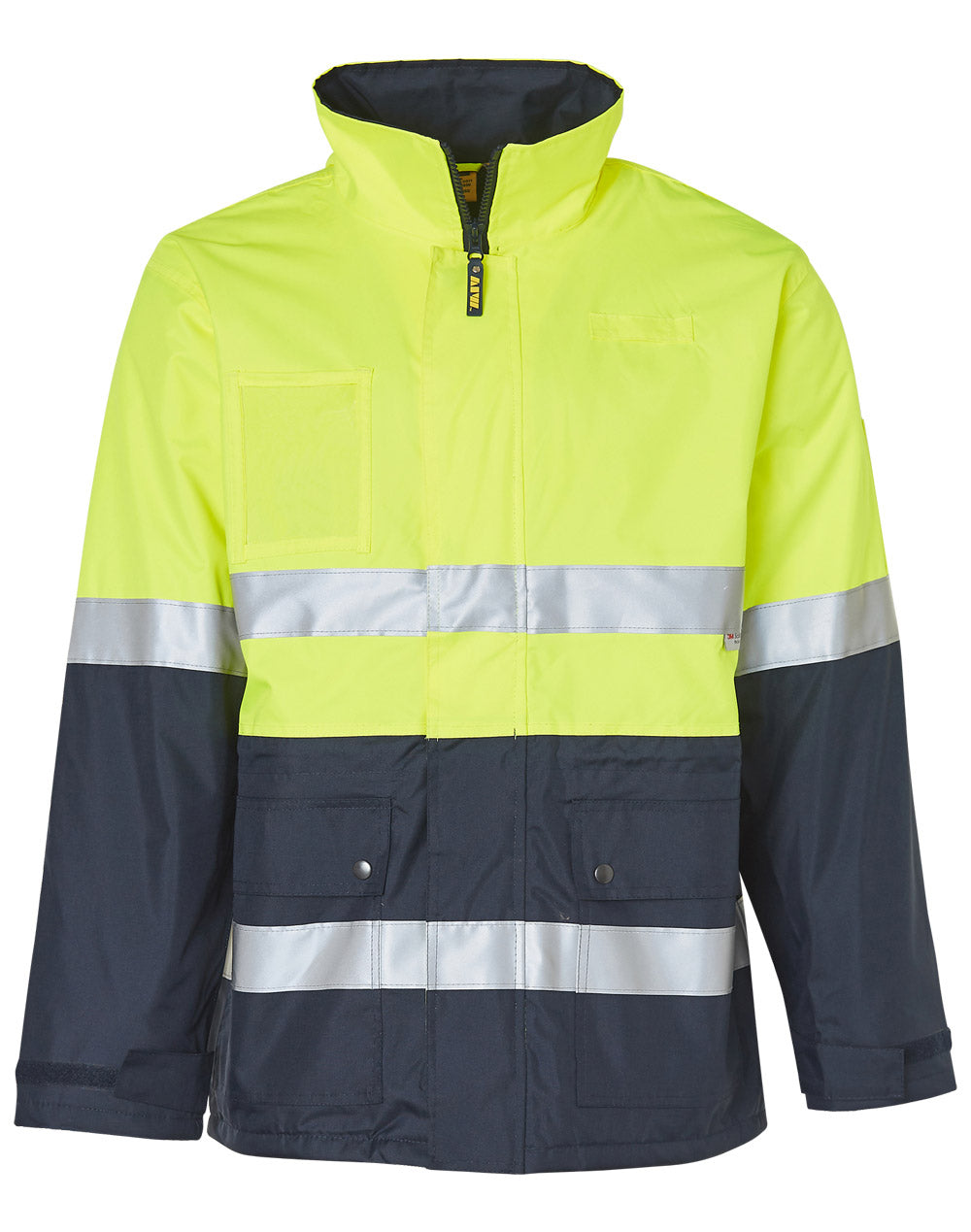 Hi-Vis Long Line Safety Jacket With 3M Tapes