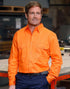 Men's Hi-Vis L/S Drill Shirt