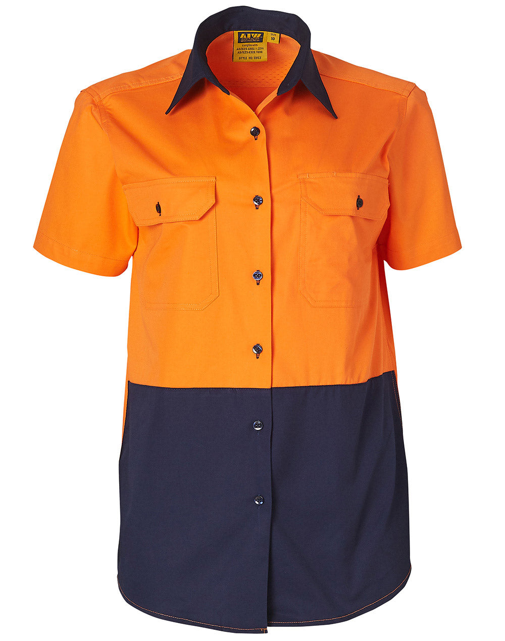 Ladies' Hi-Vis S/S Safety Shirt