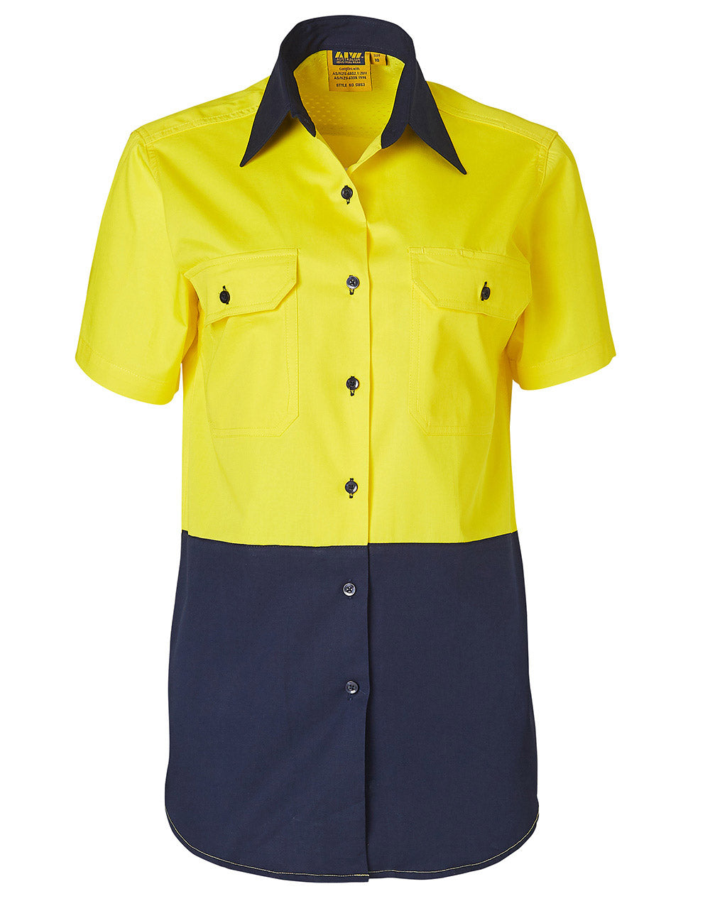 Ladies' Hi-Vis S/S Safety Shirt