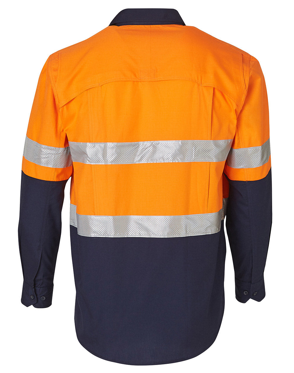 Hi-Vis Cotton Rip-Stop L/S Shirt 3M Tape