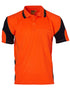 Cooldry Hi-Vis Mini Waffle Safety Polo