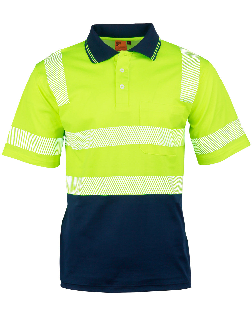 Biomotion Segmented Truedry S/S Safety Polo