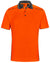 Hi-Vis Bamboo Charcoal Vented S/S Polo