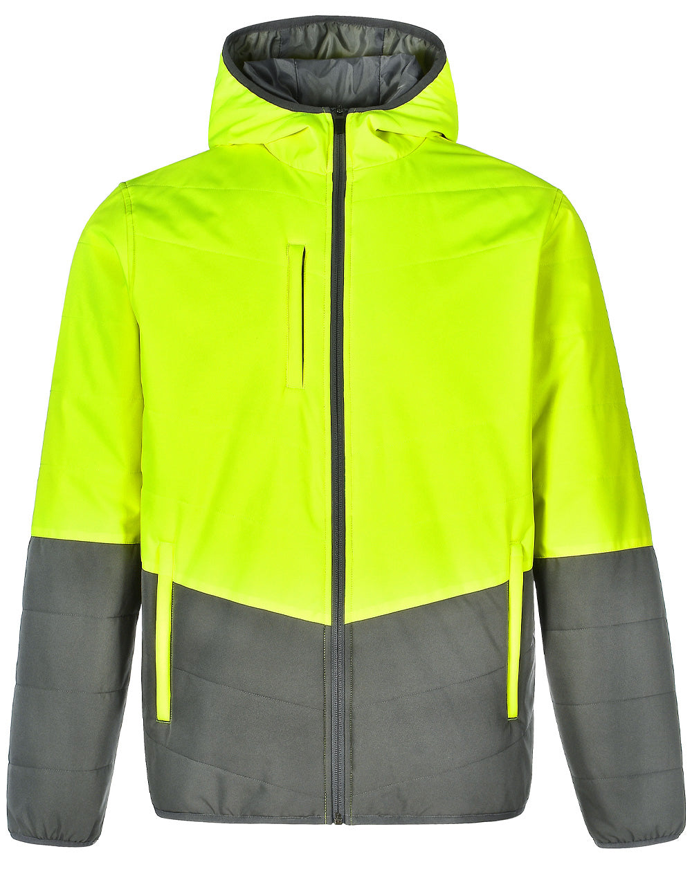 Hi-Vis Quilted Two Tone Safety Jacket