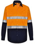 Hi-Vis Cool-Breeze Safety L/S Shirt (Generic Tape)