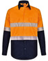 Hi-Vis Cool-Breeze Safety L/S Shirt (Segmented Tape)