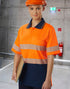 Unisex Cooldry Segmented Safety S/S Polo