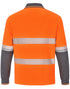 Unisex Cooldry Segmented Safety L/S Polo