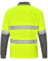 Unisex Cooldry Segmented Safety L/S Polo
