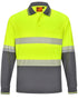 Unisex Cooldry Segmented Safety L/S Polo