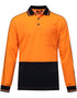 Hi-Vis Sustainable Cool-Breeze Truedry Safety L/S Polo