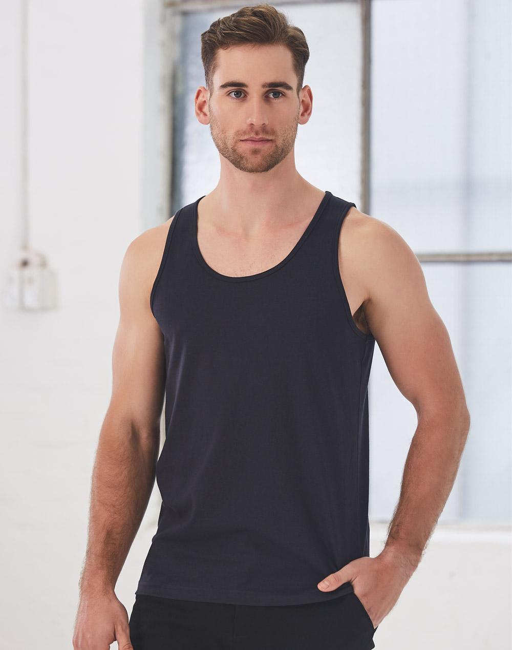 Men's Cotton Singlet