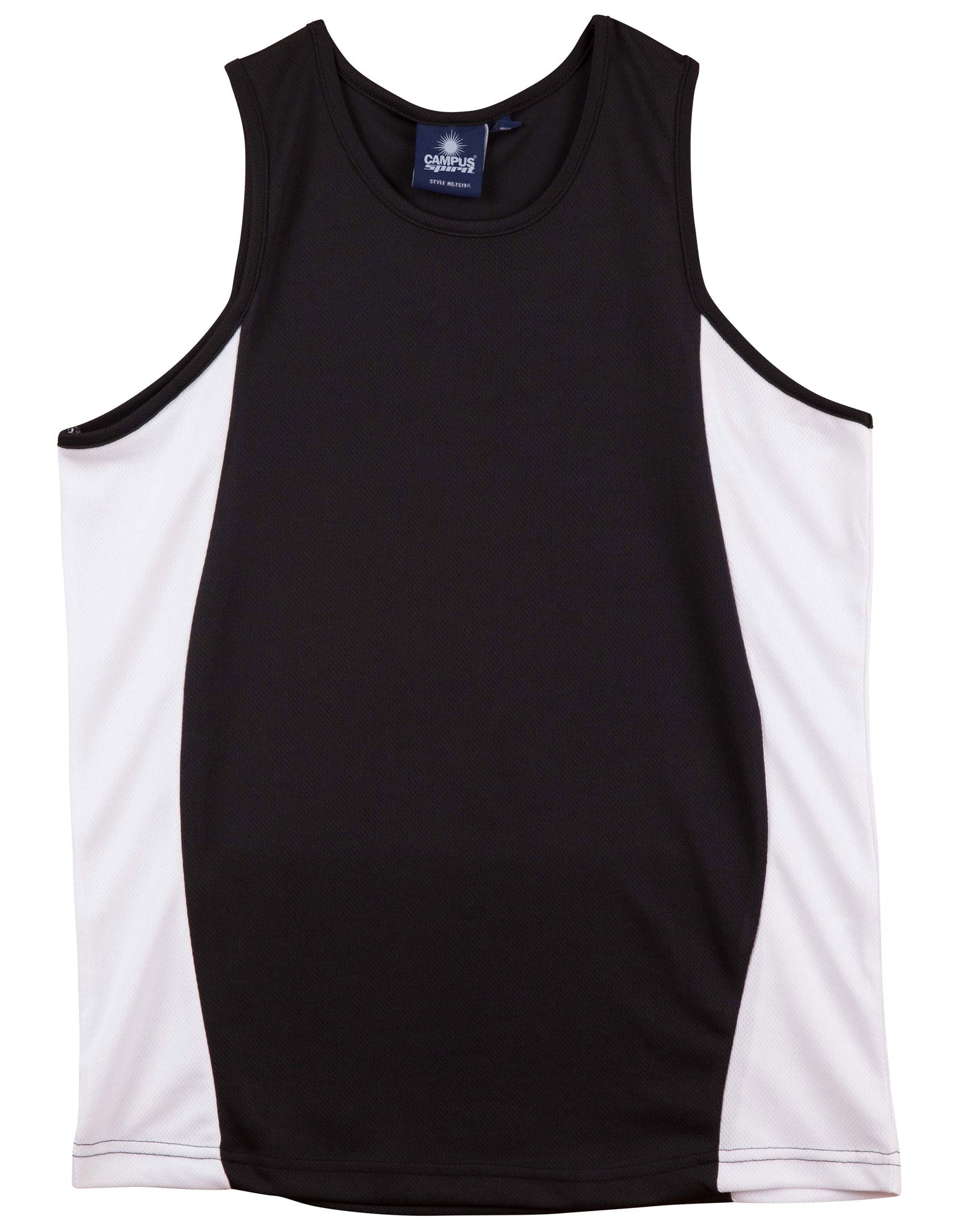 Kid's Truedry Contrast Mesh Singlet