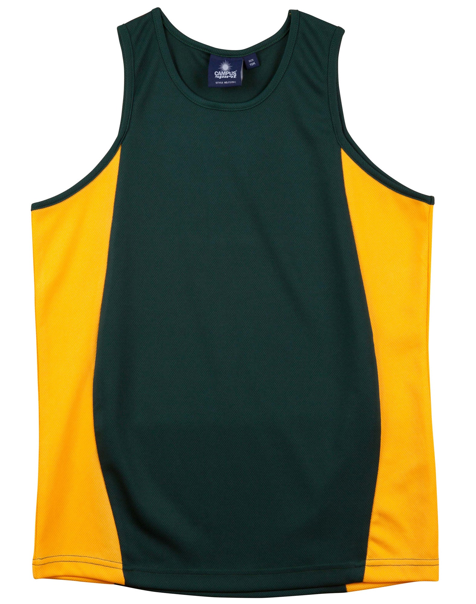 Kid's Truedry Contrast Mesh Singlet