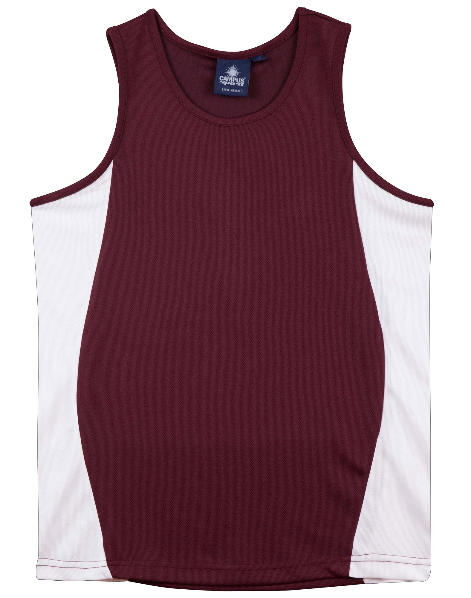 Kid's Truedry Contrast Mesh Singlet