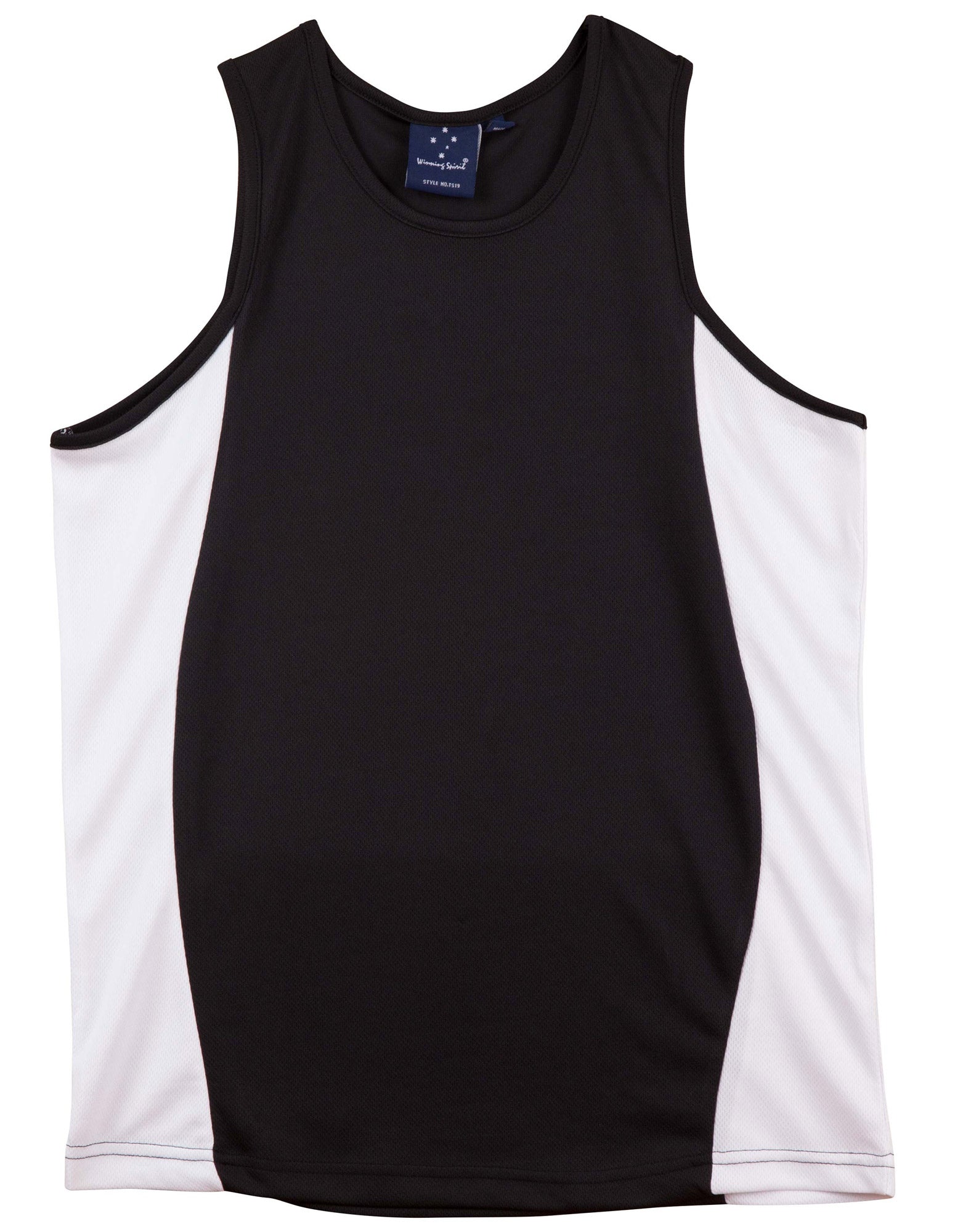 Men's Cooldry Contrast Mesh Singlet