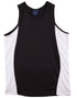 Men's Truedry Contrast Mesh Singlet
