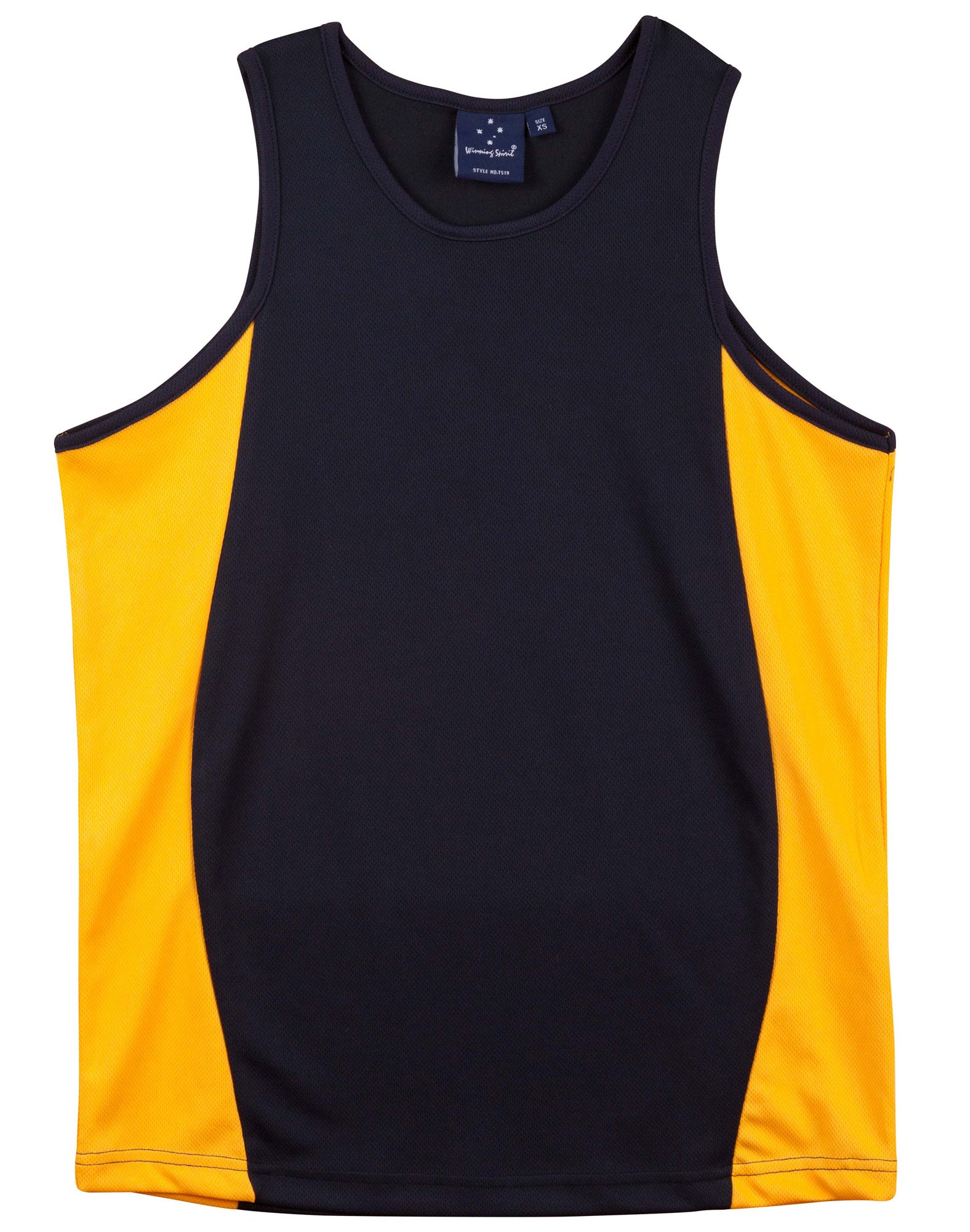 Men's Cooldry Contrast Mesh Singlet