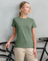 Ladies' Premium Cotton Face S/S Tee Shirt