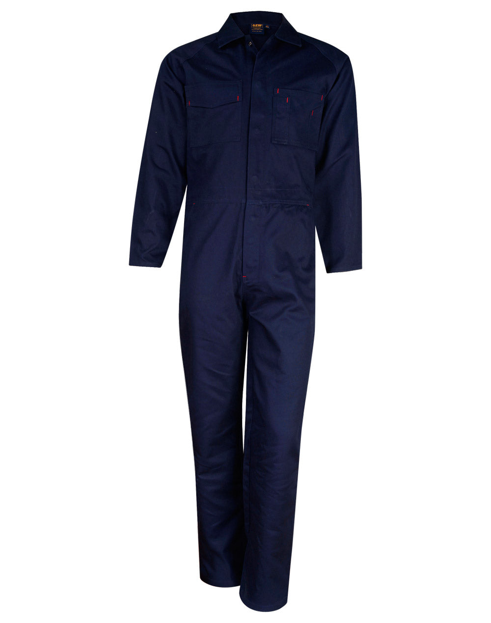 Men's Cotton Drill Coverall-Stout