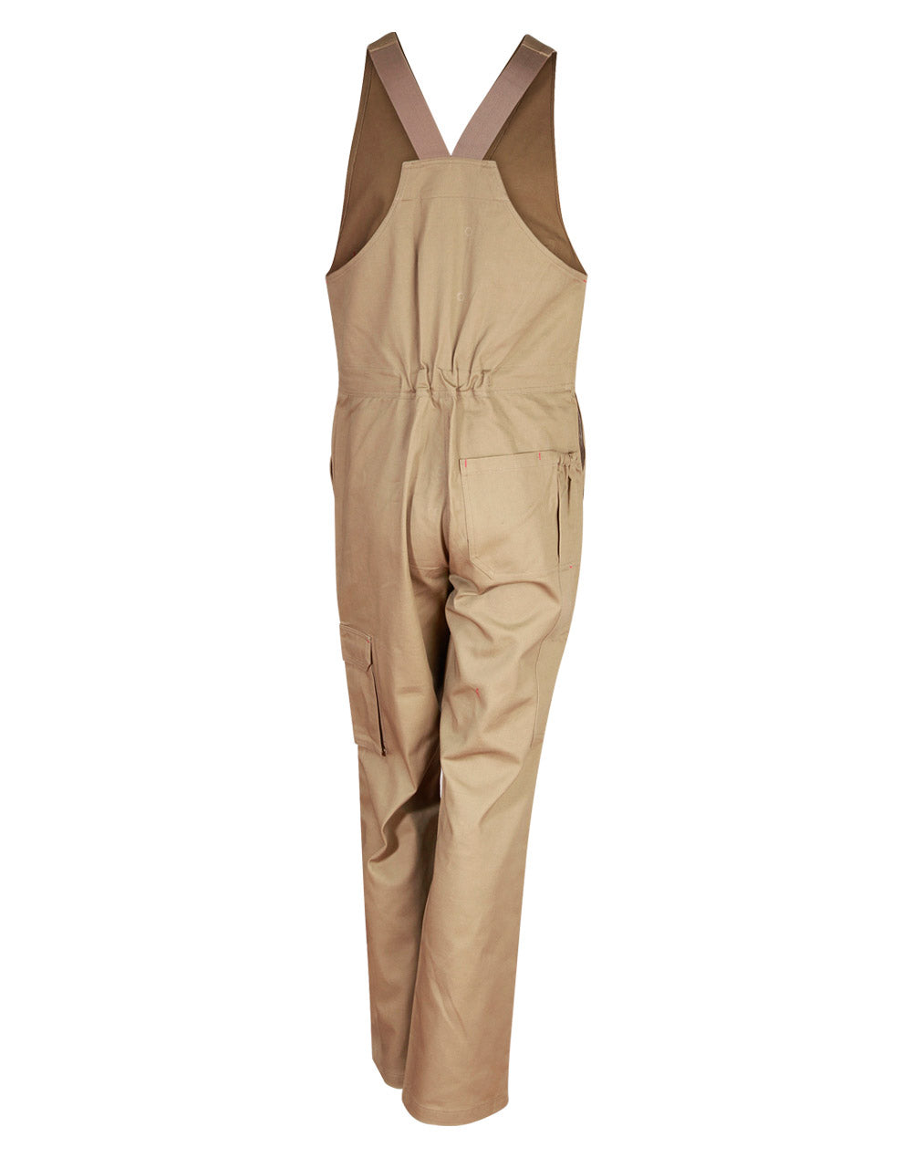 Men's Cotton Drill Action Back Overall-Stout