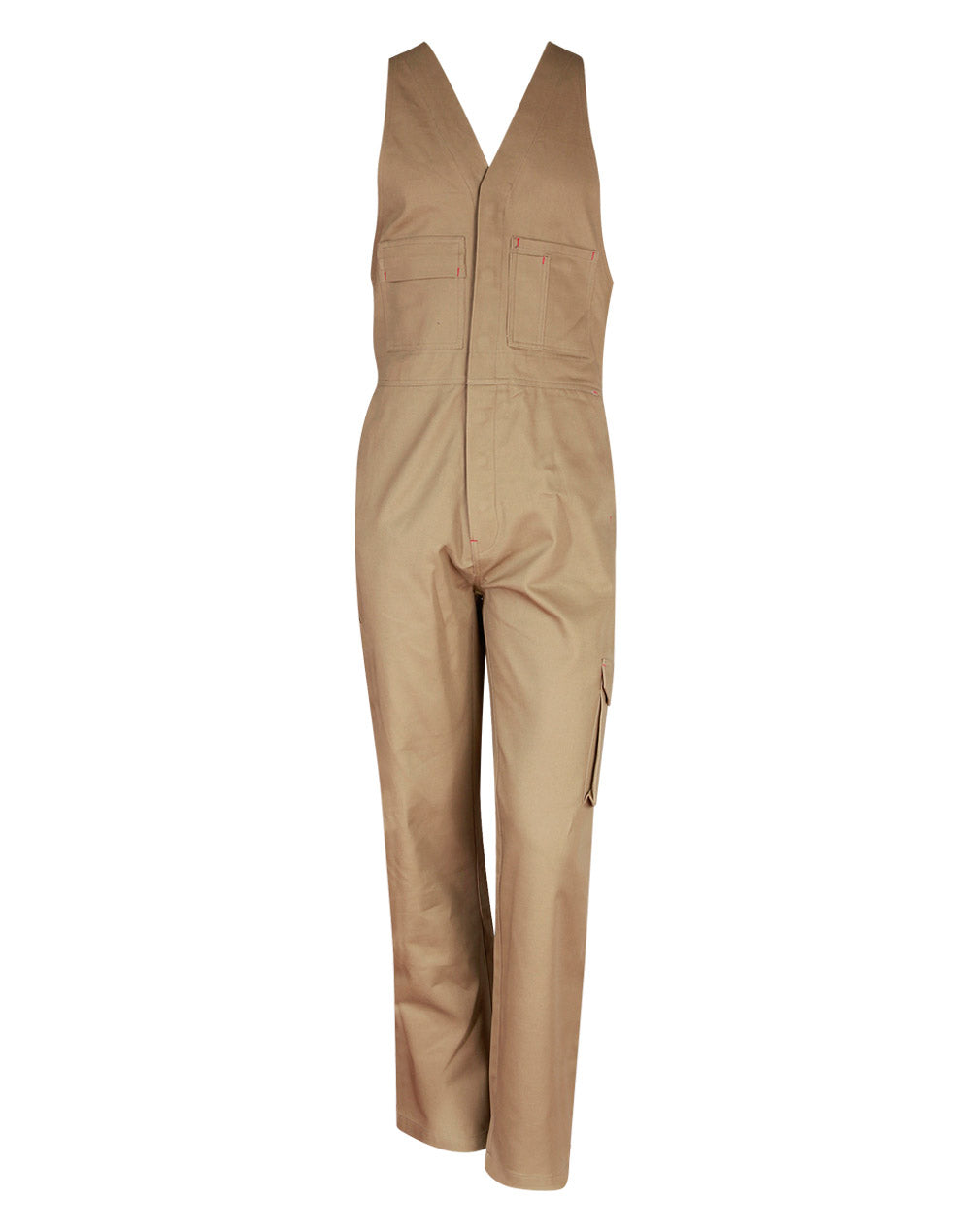 Men's Cotton Drill Action Back Overall-Stout
