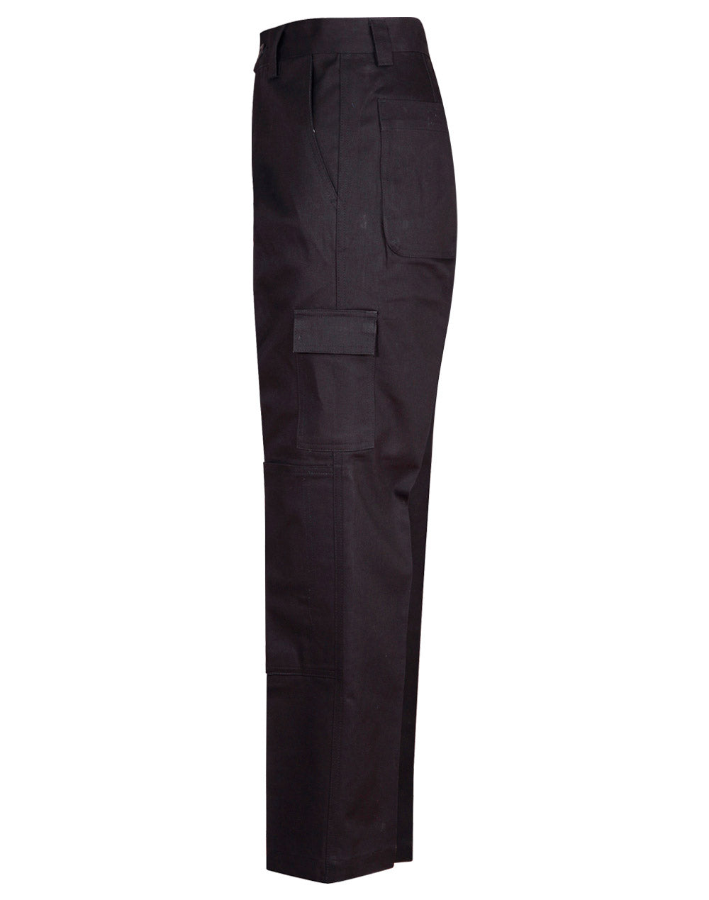 Men's Cotton Drill Pre-Shrunk Cargo Pants With Knee Pads