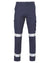 Long Fit Drill Pants With 3M Tapes / Pocket On Leg