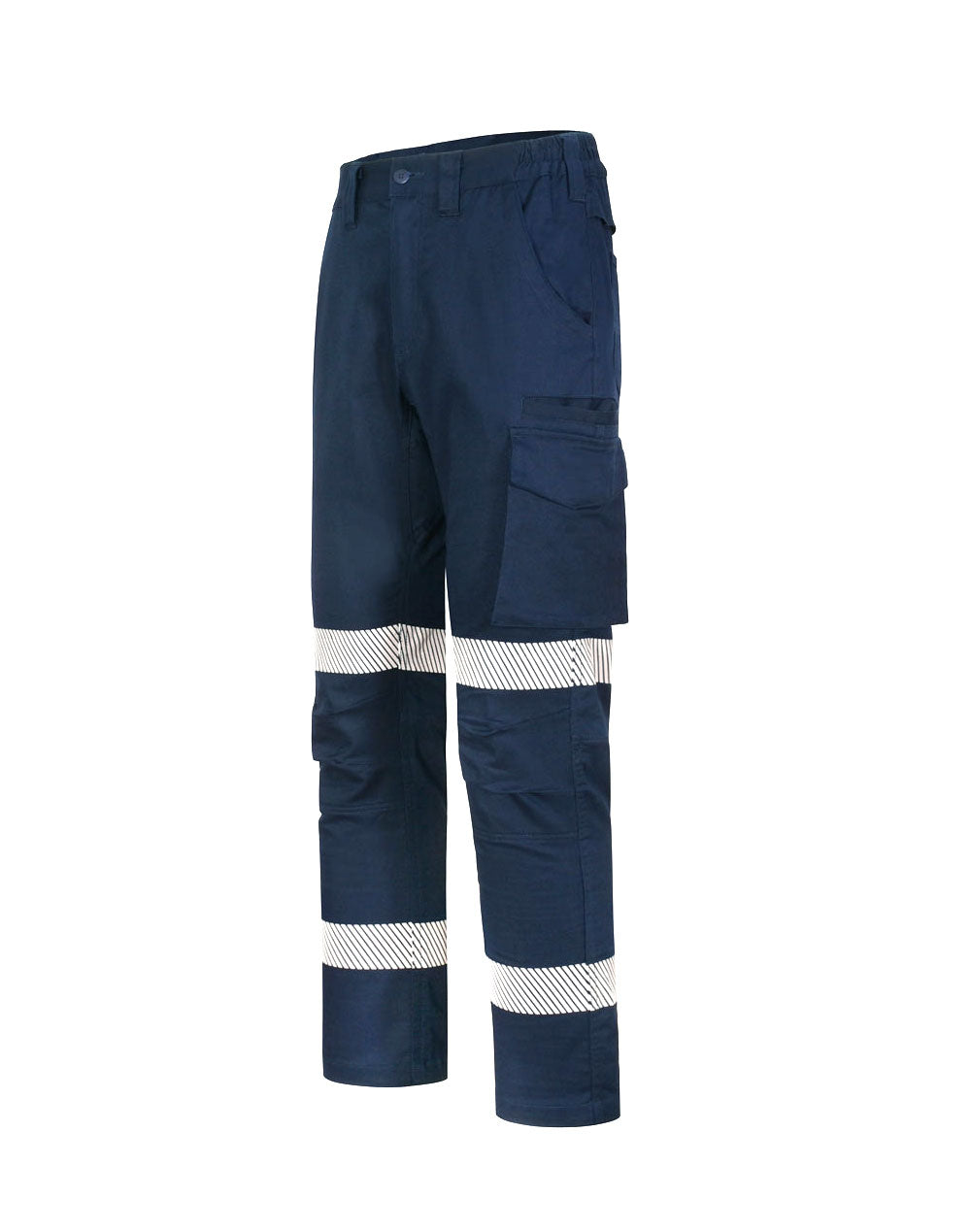 Unisex Cotton Stretch Ripstop Segmented Work Pants