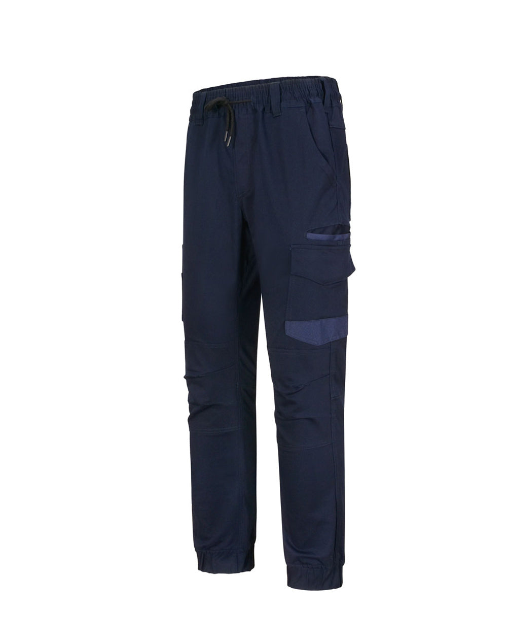 Unisex Cotton Stretch Drill Cuffed Work Pants