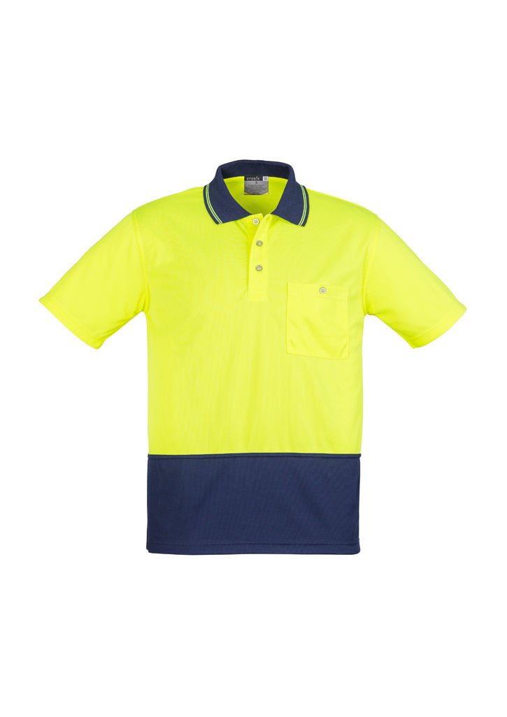 Unisex Hi Vis Basic Short Sleeve Polo