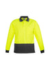 Unisex Hi Vis Basic Long Sleeve Polo