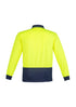 Unisex Hi Vis Basic Long Sleeve Polo