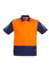 Mens Hi Vis Zone Short Sleeve Polo