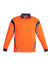 Mens Hi Vis Aztec Long Sleeve Polo