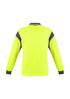 Mens Hi Vis Aztec Long Sleeve Polo