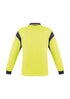 Mens Hi Vis Aztec Long Sleeve Polo