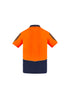 Mens Hi Vis Flux Short Sleeve Polo