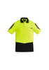 Mens Hi Vis Flux Short Sleeve Polo