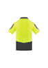 Mens Hi Vis Flux Short Sleeve Polo