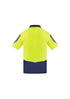 Mens Hi Vis Flux Short Sleeve Polo