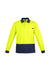 Mens Hi Vis Comfort Back Long Sleeve Polo